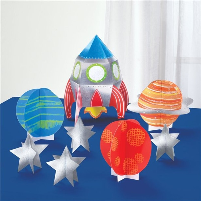 8-piece space table decoration set
