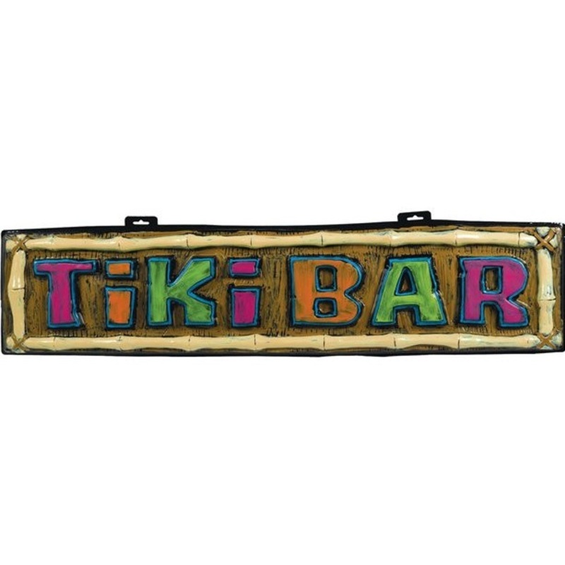 Aloha Tiki Bar Sign 1m