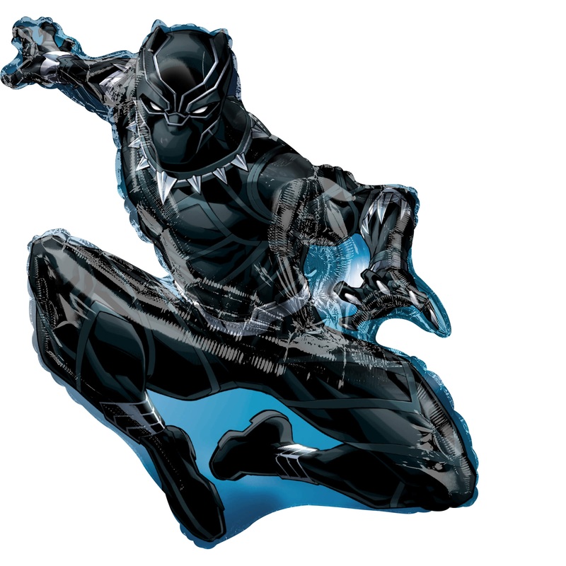 Black Panther Action Foil Balloon