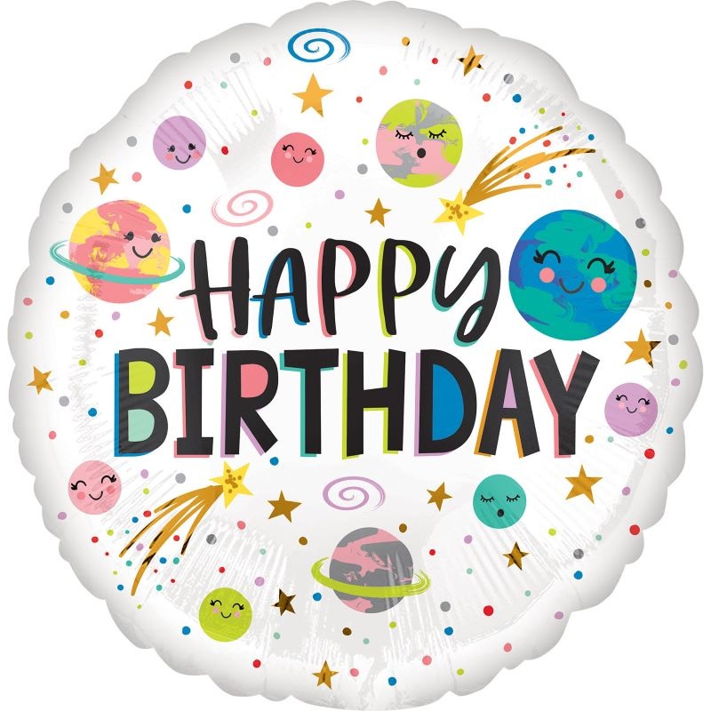 Galactic Birthday Balloon