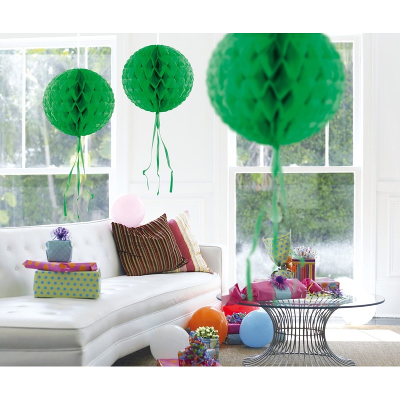 Green honeycomb ball 30cm