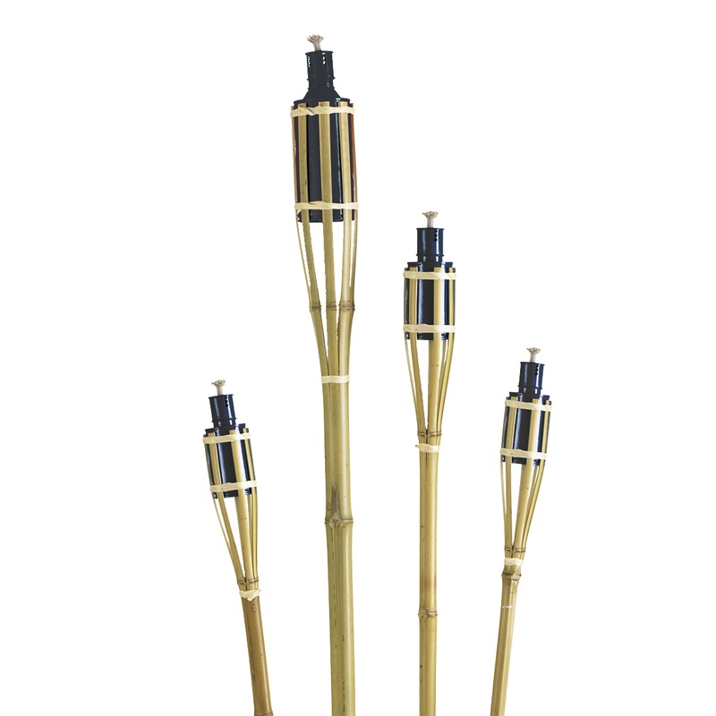 Midnight Fire bamboo torch nature 60cm