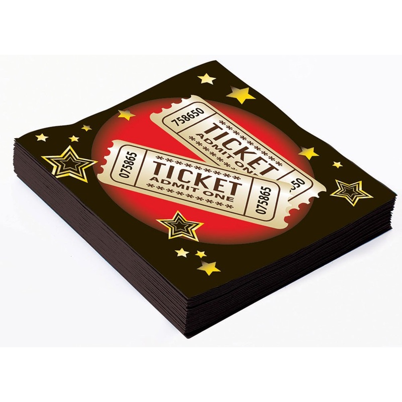 Movie Star napkins 13x13cm