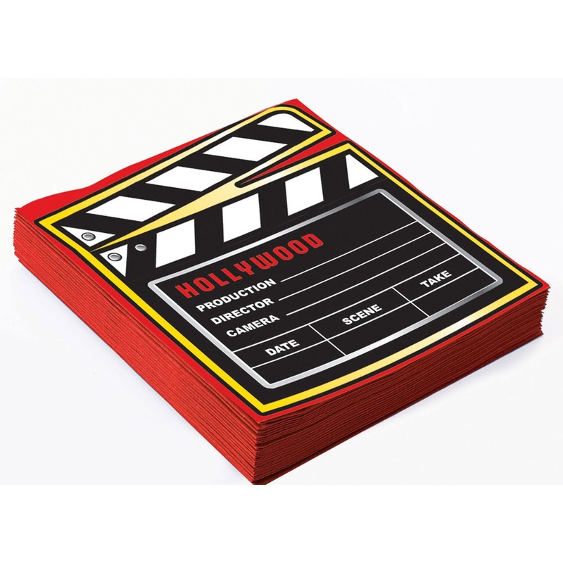Movie Star napkins 16x16cm