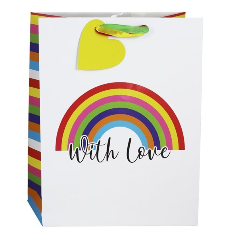 XL gift bag Rainbow With Love
