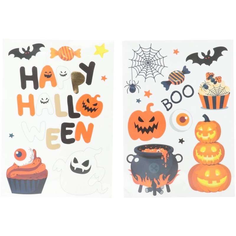 23 Spooky Booo glass stickers