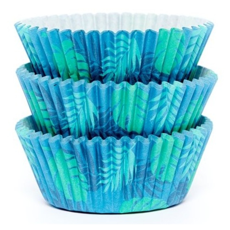 50 flamingo muffin cases
