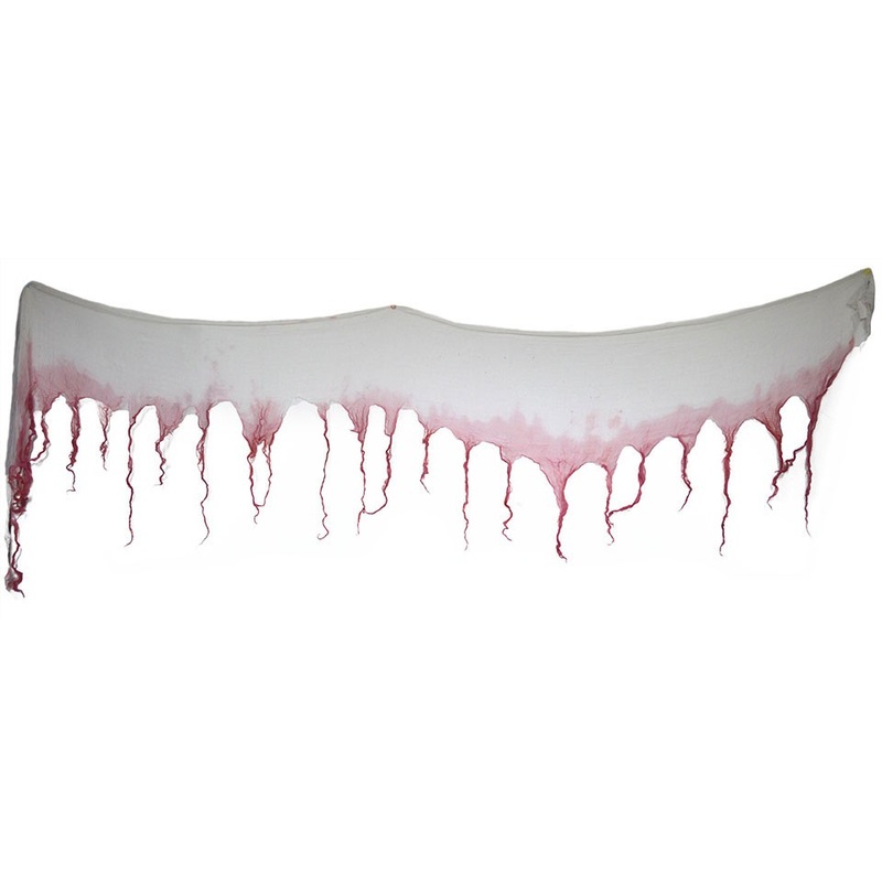 Bloody shreds Halloween garland 400cm