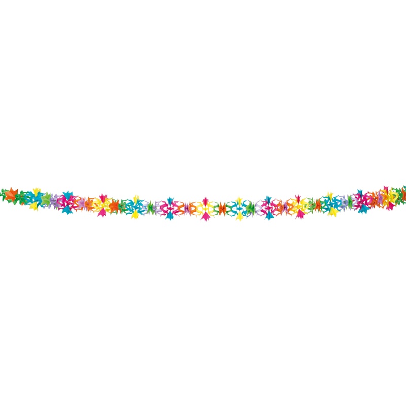 Colorful beach party garland 6 m