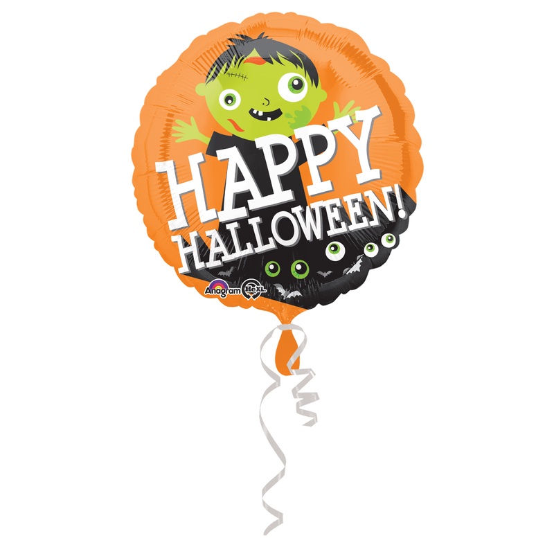Foil balloon Halloween party Zombie 43cm
