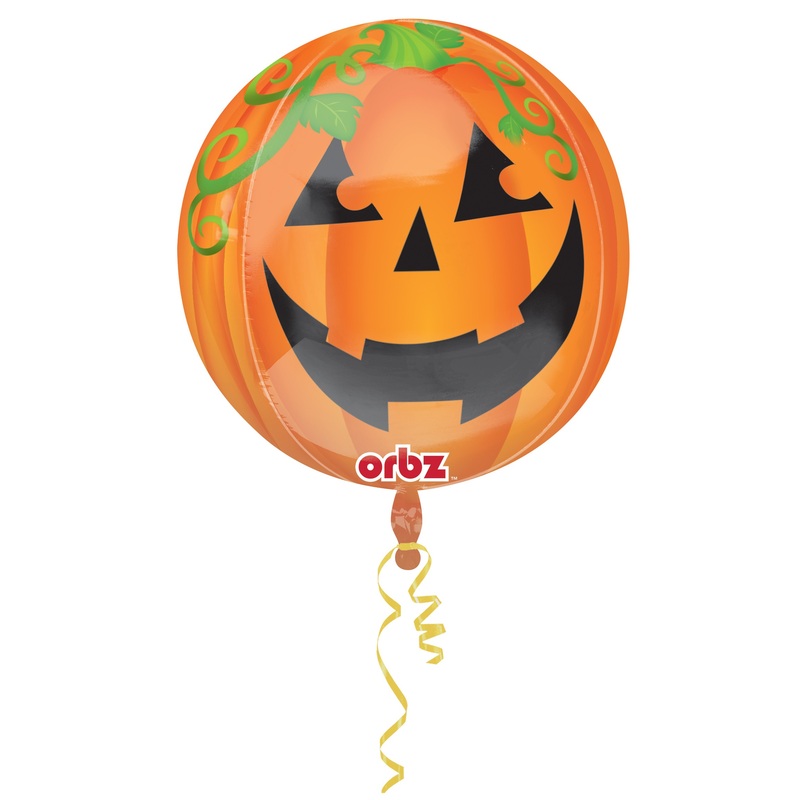 Foil balloon Halloween pumpkin Kalle