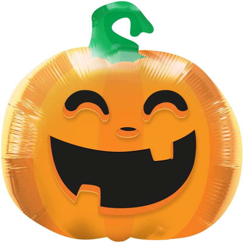 Foil balloon Laughing Pumpkin 56cm