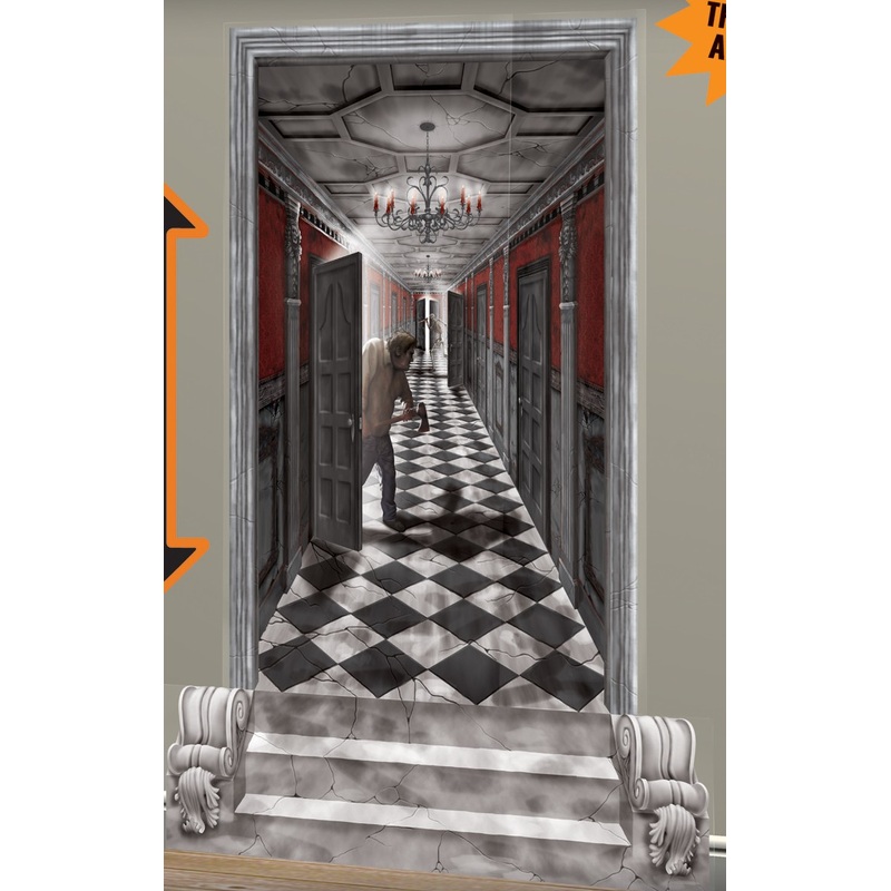 Gothic Hallway Wall Mural 85cm x 165cm