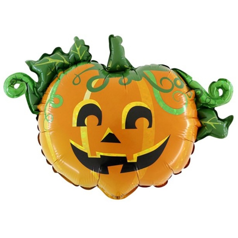 Halloween pumpkin foil balloon to link 43cm