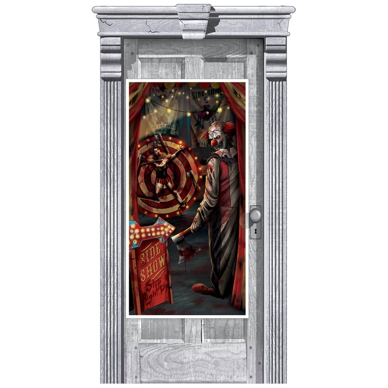 Horror Circus Door Poster 1.65m x 85cm