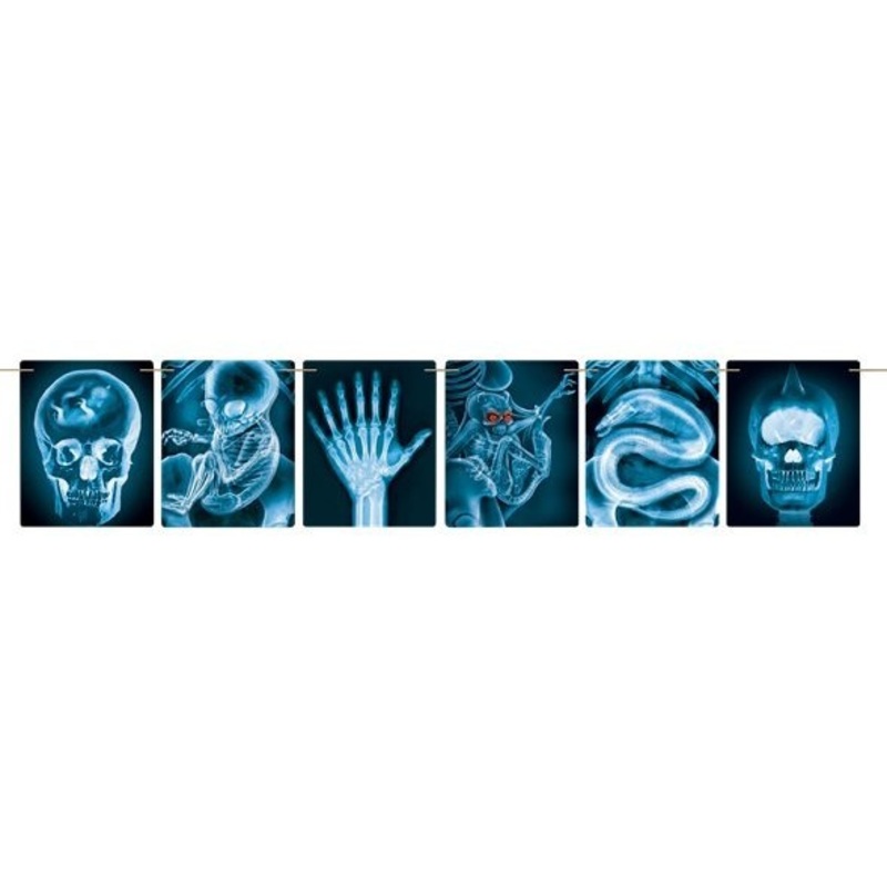 Horror X-ray pictures garland 2.74m