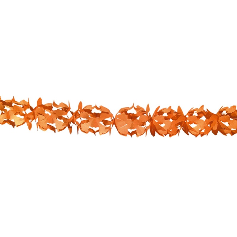 Paper garland Hoku Orange 6m