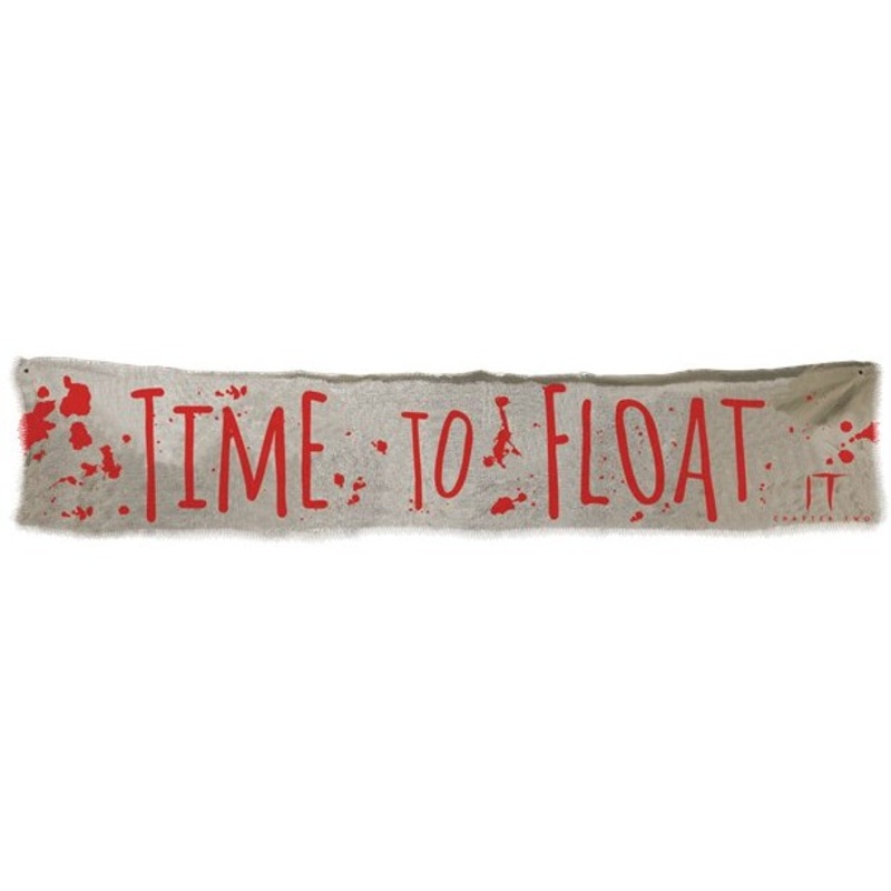 Pennywise Time to Float Jute Banner