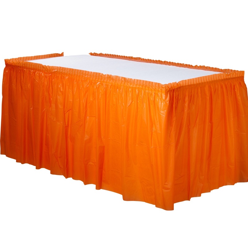Table border Mila orange 4.26mx 73cm