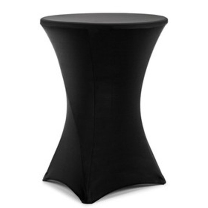 Table cover Cocktail black 80 x 110cm