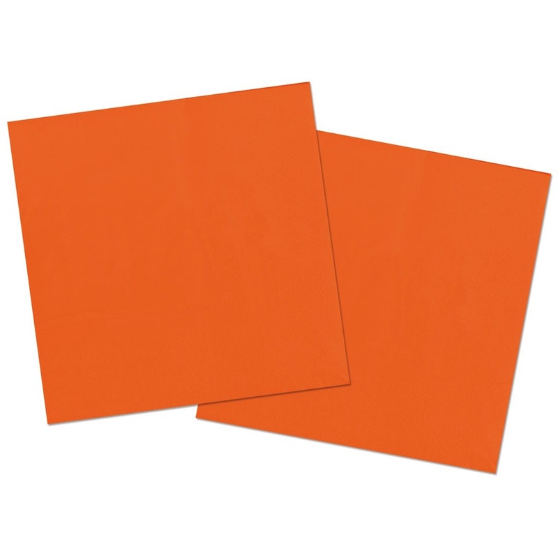20 napkins Cleo orange 33 x 33cm