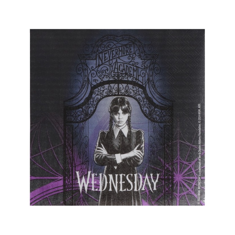 20 napkins Wednesday 33 x 33cm