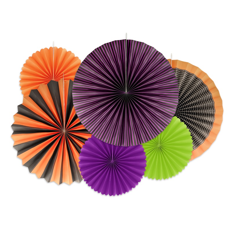 6 Hocus Pocus Paper Rosettes