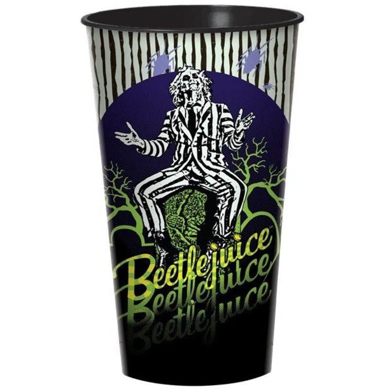 Beetlejuice plastic cup 946ml