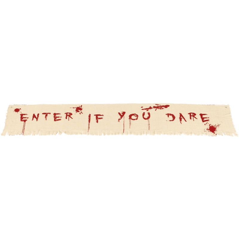 Bloody horror banner 180x35cm
