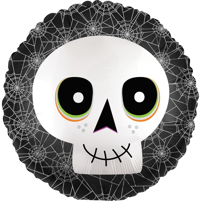 Bobby Bone skull foil balloon 45cm
