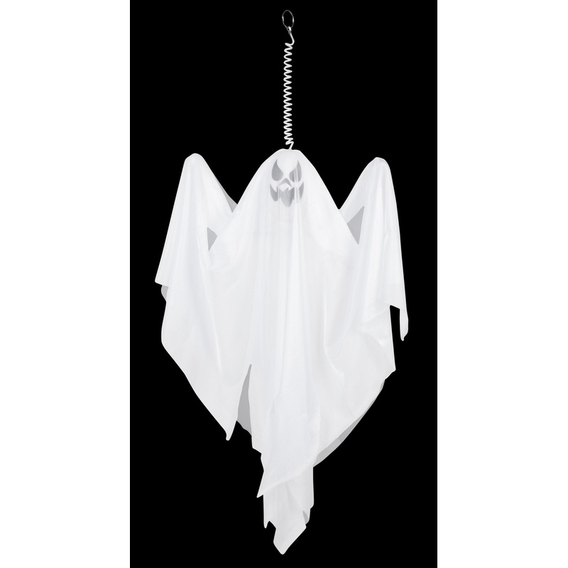 Creepy Halloween ghost Leopold hanging decoration