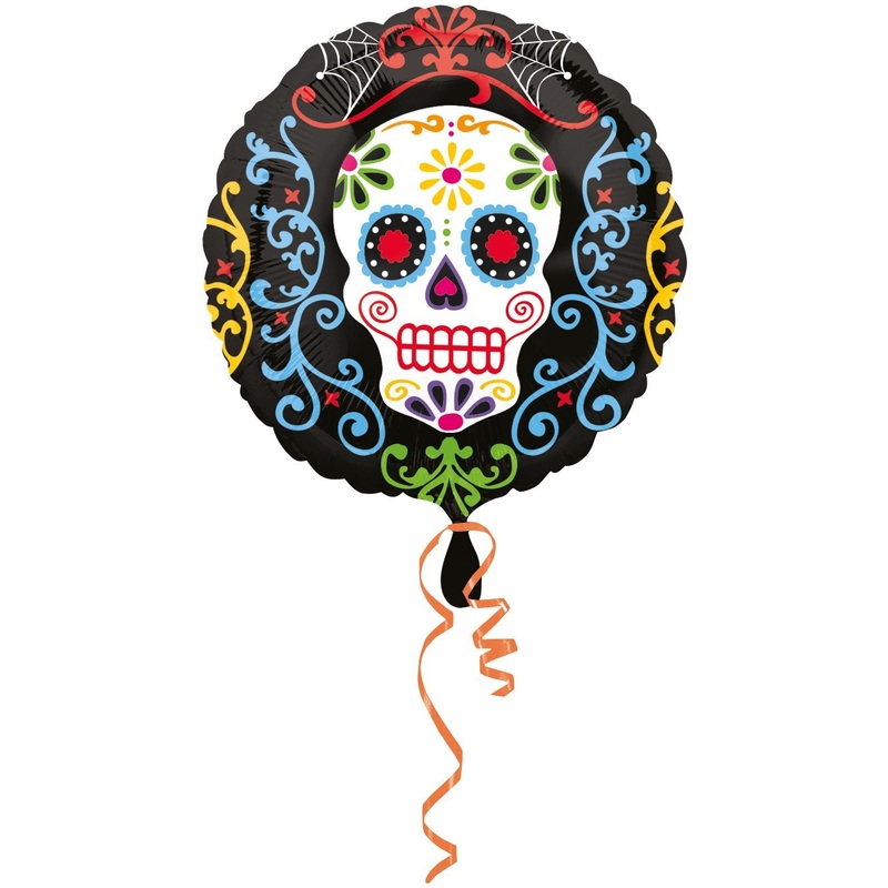 Dia de los Muertos Foil Balloon 45cm