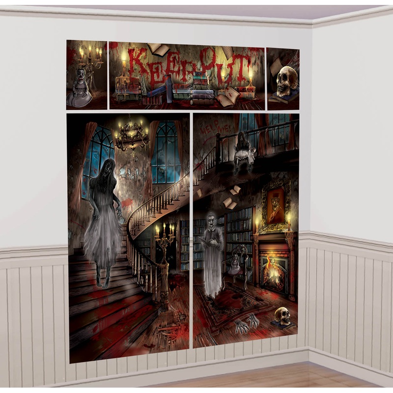 Ghost Mansion Wall Mural XXL