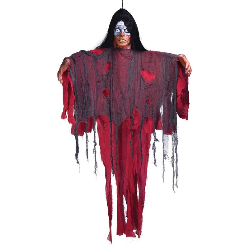 Hanging zombie vodoo woman