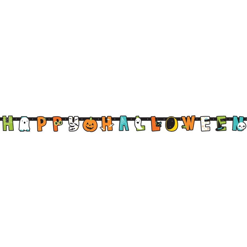 Happy Halloween garland 192cm