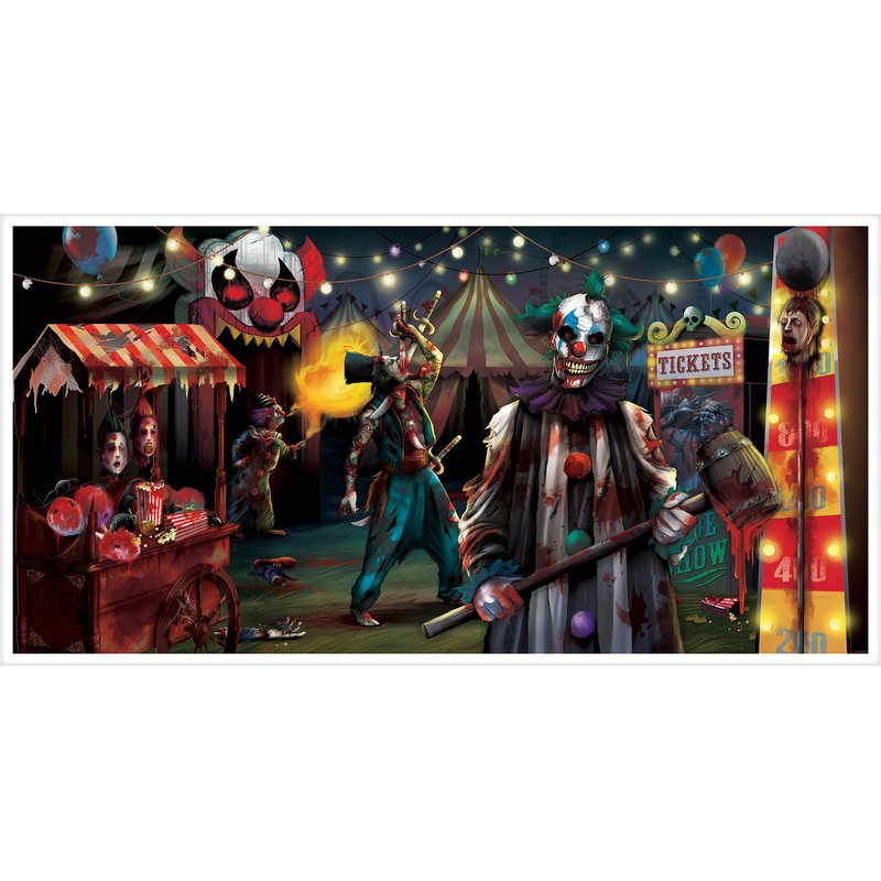 Horror Circus Banner 1.65m x 84cm