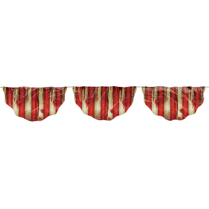 Horror circus pennant chain 3.3m