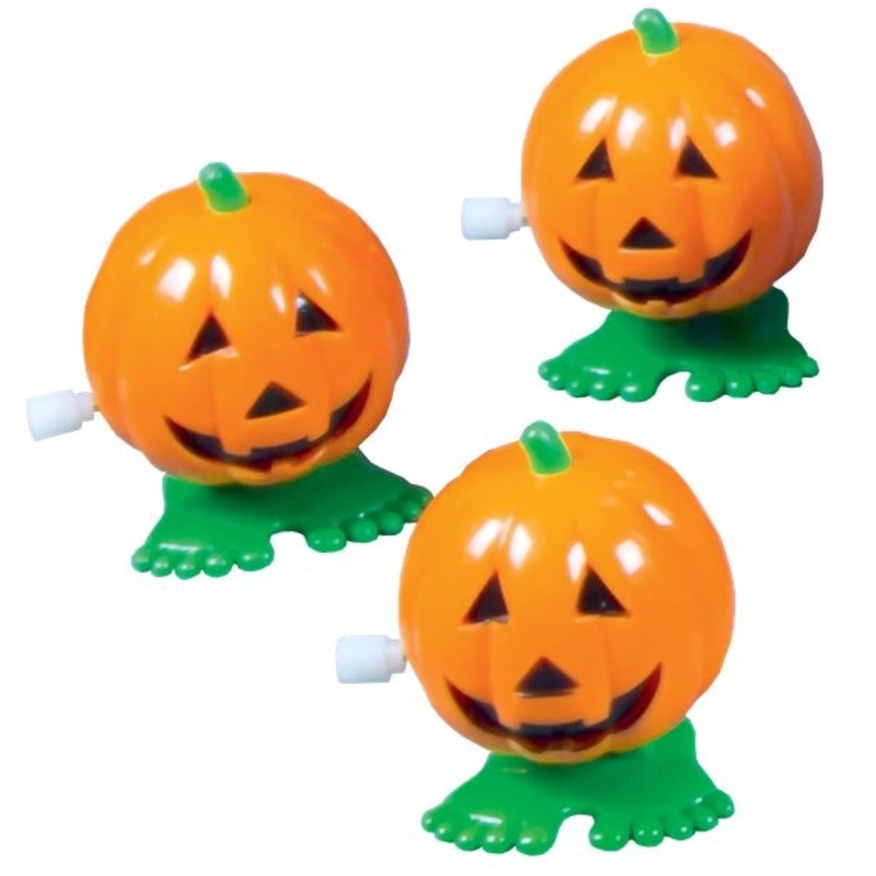 Pumpkin figure to wind up