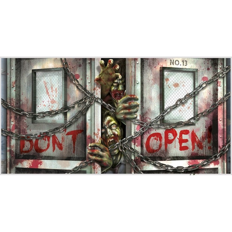 Zombie Town Banner 1.6mx 85cm