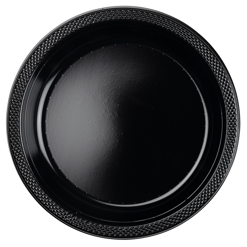 20 plates Black Beauty 22.8cm