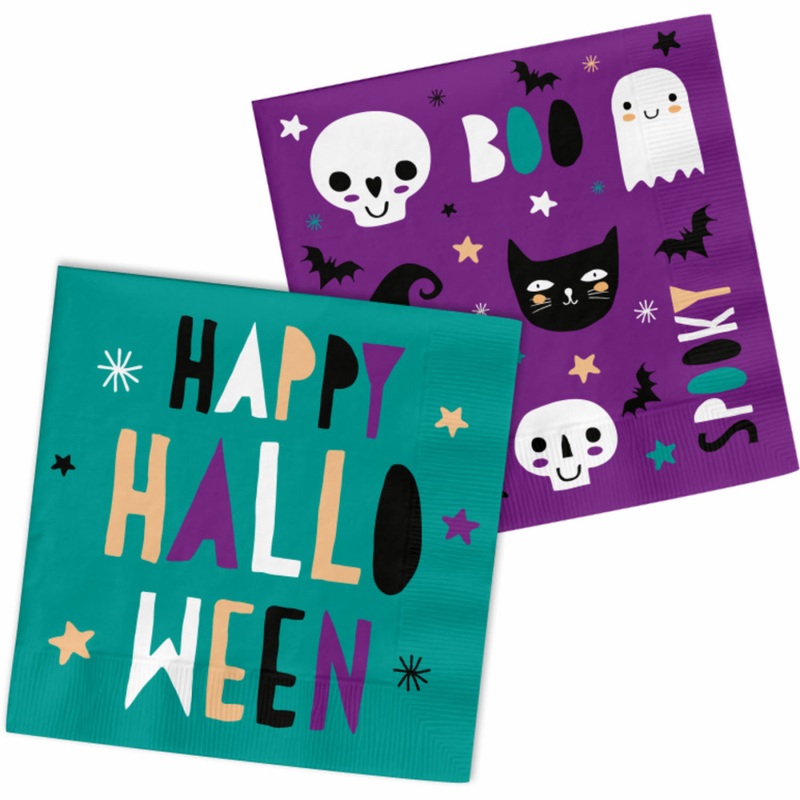 20 Trick or Treat Napkins
