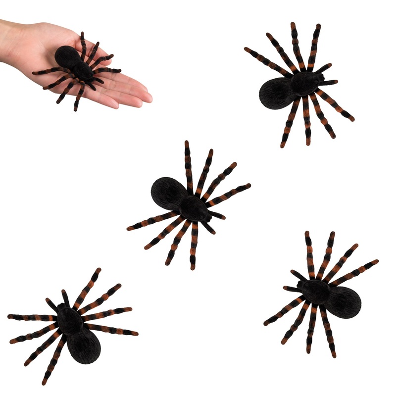 4 Spider Halloween Decorations