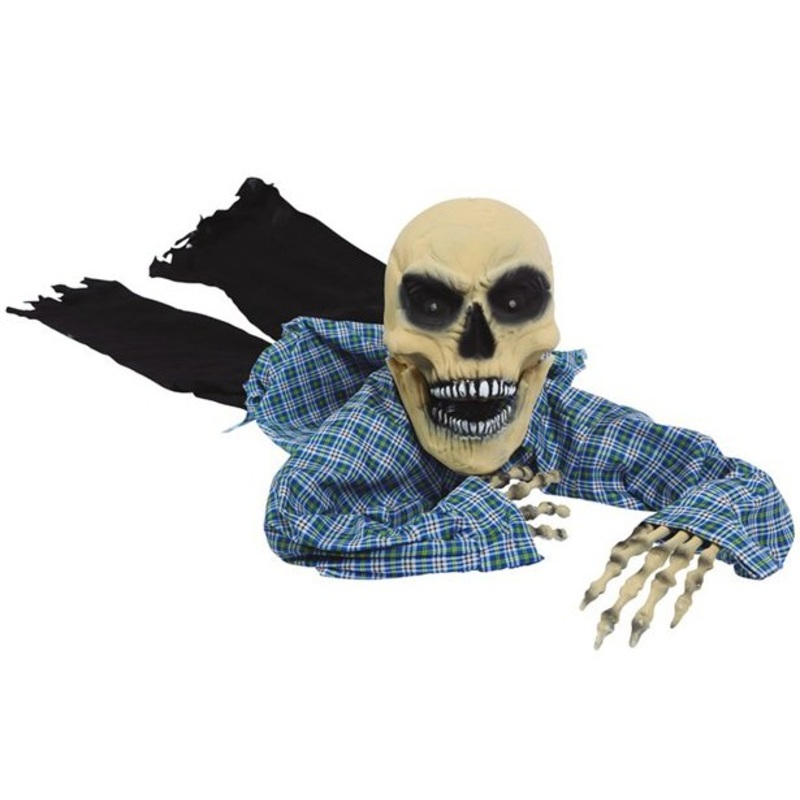 Animated crawling skeleton 1.1m
