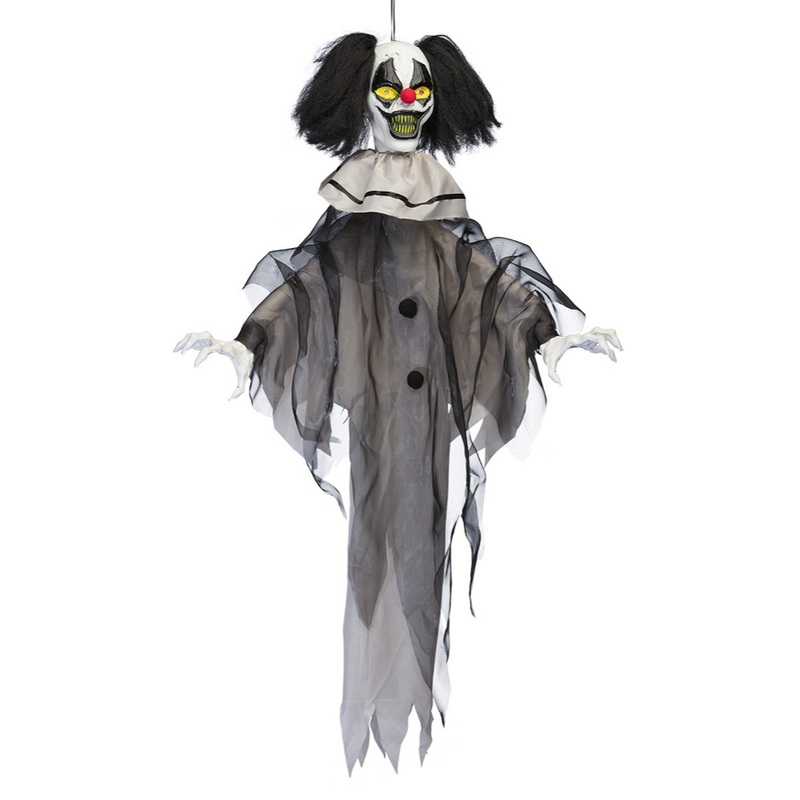 Animated Nightmare Horror Clown 90cm