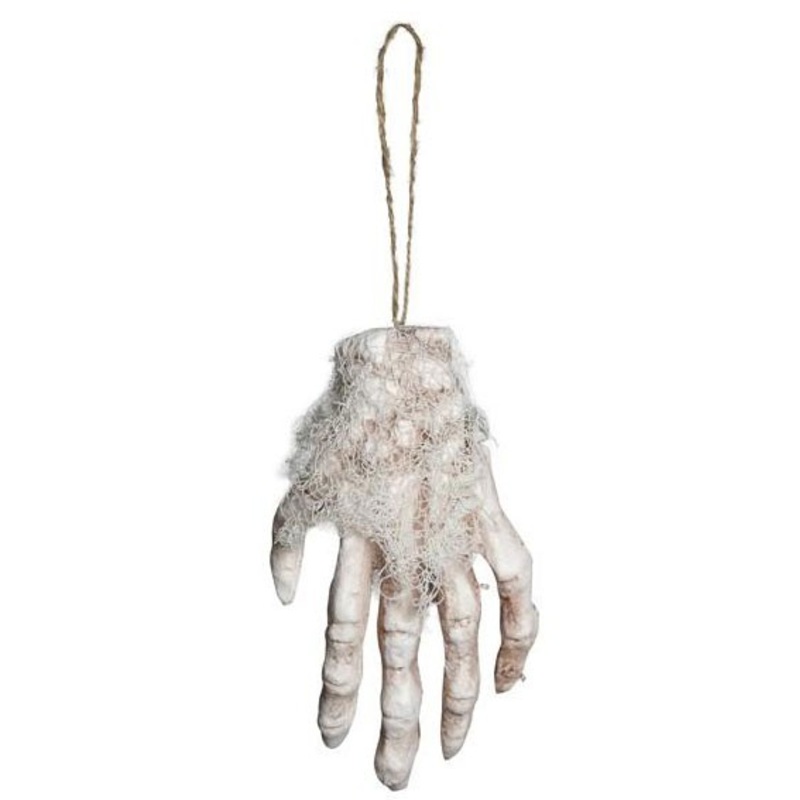 Creepy skeleton hand Halloween decoration