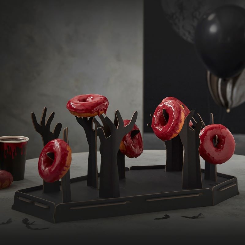 Halloween Night donut wall