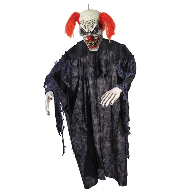 Hanging Halloween clown 210cm