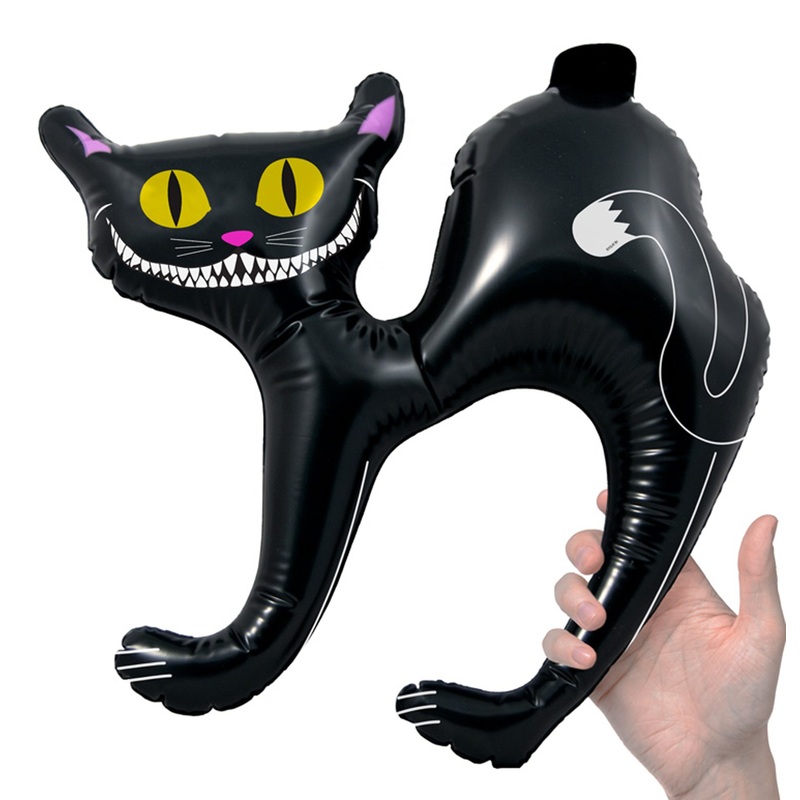 Inflatable cat Sombra