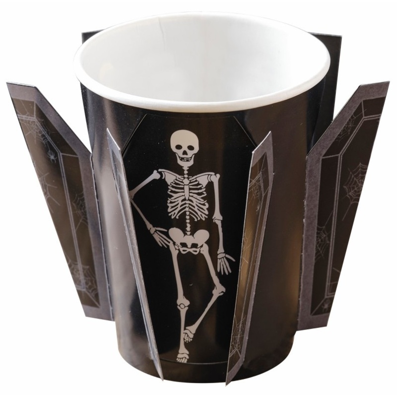 Paper Cups Fold out Coffin