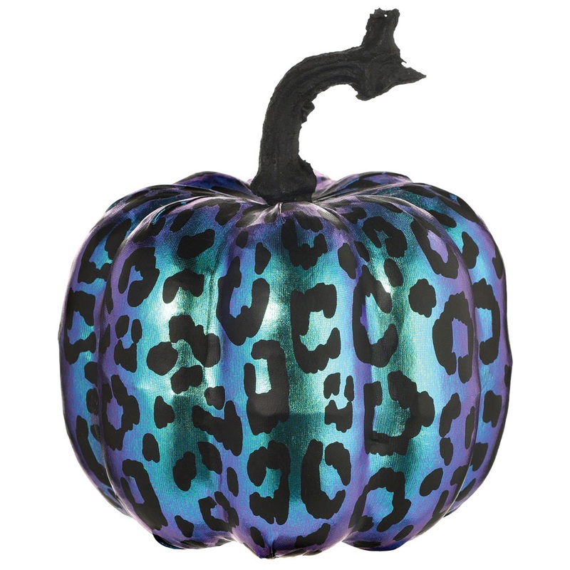 Purple Midnight Pumpkin for Halloween 17.5cm
